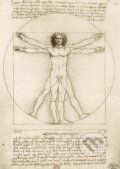 Leonardo Da Vinci - The Vitruvian Man, 1490, Bluebird, 2021