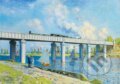 Claude Monet -Railway Bridge at Argenteuil, 1873, Bluebird, 2021