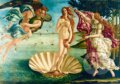 Botticelli - The birth of Venus, 1485, Bluebird, 2021