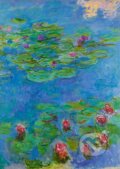 Puzzle: Claude Monet - Water Lilies, 1917 (Bluebird). Bluebird, 2021