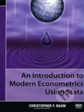 Kniha: An Introduction to Modern Econometrics Using Stata (Christopher F. Baum). Stata Press, 2006