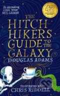 The Hitchhiker&#039;s Guide to the Galaxy - Douglas Adams, Chris Riddell (ilustrátor), 2021