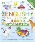 English for Everyone Junior: 5 Words a Day, Dorling Kindersley, 2021