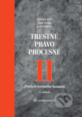 Trestné právo procesné II - Jaroslav Ivor, Peter Polák, Jozef Záhora, 2021