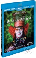Alica v krajine zázrakov Blu-Ray + DVD - Tim Burton, 2010