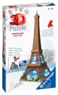 Puzzle: 3D Puzzle Mini budova - Eiffelova věž (Ravensburger). Ravensburger, 2021