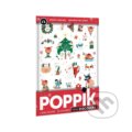 Spoločenská hra: Snímateľné samolepky VIANOCE (Poppik). Poppik, 2021