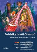 Pohádky bratří Grimmů / Märchen der Brüder Grimm - Jana Navrátilová, Aleš Čuma (ilustrátor), Veronika Šikulová (ilustrátor), 2021