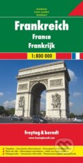 Francie 1:800 000, freytag&berndt, 2016