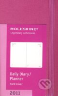 Moleskine - extra malý denný plánovací diár 2011 (ružový, čistý), Moleskine, 2010