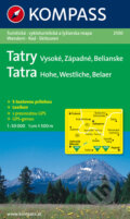 Tatry - Vysoké, Západné, Belianske, Kompass