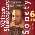 Sonety (6 CD) - William Shakespeare, Radioservis, 2007