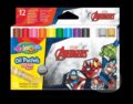 Colorino Marvel Avengers - olejové pastely 12 barev, Colorino, 2021