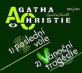 Poslední vůle / Vánoční tragédie (CD) - Agatha Christie, Radioservis, 2010