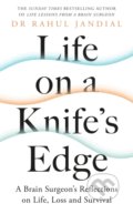 Kniha: Life on a Knife's Edge (Rahul Jandial). Penguin Books, 2021