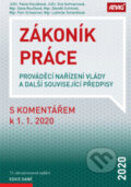 Zákoník práce s komentářem k 1. 1. 2020 - Pavla Hloušková, Eva Hofmannová, Zdeněk Schmied, ANAG, 2020