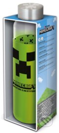 Skleněná láhev s návlekem - Minecraft 585 ml, , 2021