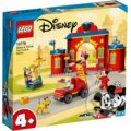 LEGO®Disney 10776 Hasičská stanica a auto Mickeyho a jeho priateľov, LEGO, 2021