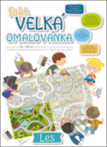 Kniha: Fakt velká omalovánka: Les (Baloušek). Baloušek, 2021