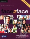 Kniha: Face2Face: Upper Intermediate - Student´s Book with Online Workbook (Chris Redston a Gillie Cunningham). Cambridge University Press, 2019