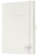 Notebook CONCEPTUM softcover biely 18,7 x 27 cm štvorček, Sigel