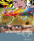 Kniha: 50 Modern Artists You Should Know (Christiane Weidemann). Prestel, 2010