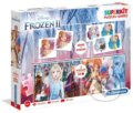 Puzzle: SUPERkit + Games Frozen II 4v1 (Clementoni). Clementoni, 2021