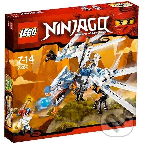 LEGO Ninjago 2260 - Drak ľadu útočí, LEGO, 2011