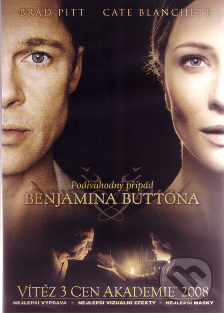 Levně Podivuhodný případ Benjamina Buttona (1 DVD) - David Fincher - film z kategorie Rodinné a romantické
