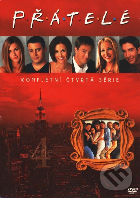 Levně Přátelé - 4. série - James Burrows a kolektív - film z kategorie Komediálne seriály