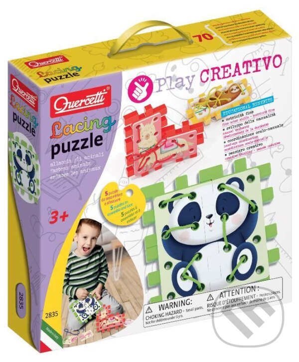 Levně Lacing Puzzle Play Creativo - puzzle z kategorie Maxi dieliky