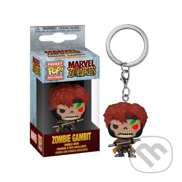 Levně Funko POP Keychain: Marvel Zombies - Gambit (klíčenka)