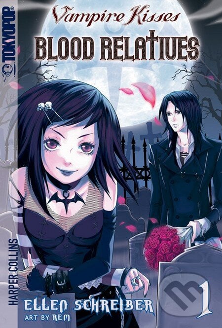Vampire Kisses 1: Blood Relatives - Ellen Schreiber, HarperCollins, 2007