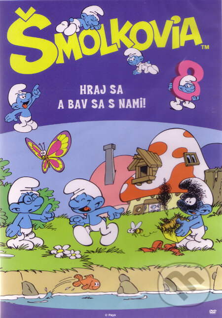 Levně Šmolkovia 8 (Hraj sa a bav sa s nami!) - Ray Patterson - film z kategorie Animované rozprávky