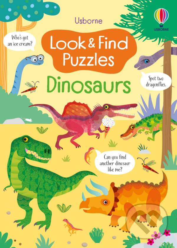 Look and Find Puzzles Dinosaurs Usborne Publishing