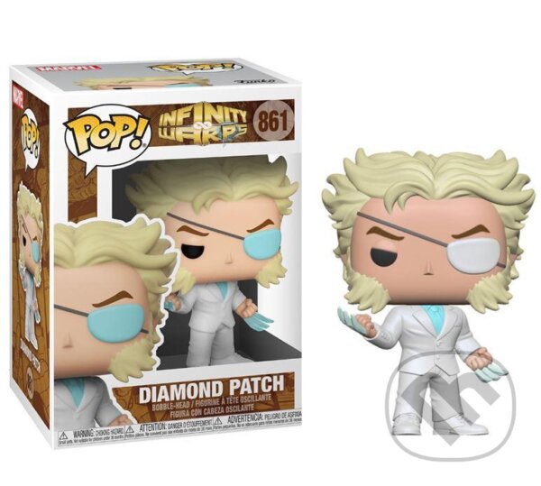 Funko POP Marvel: Infinity Warps - Diamond Patch (Funko). Funko, 2021