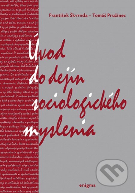 Levně Úvod do dejín sociologického myslenia - František Škvrnda, Tomáš Pružinec - kniha z kategorie Sociológia