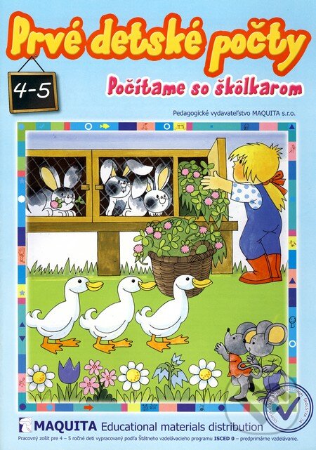 Kniha: Prvé detské počty (Maquita)