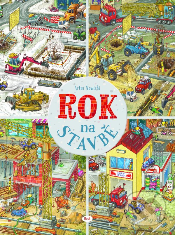 Levně Rok na stavbě - Artur Nowicki - kniha z kategorie Encyklopédie