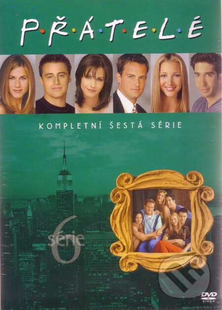Levně Přátelé - 6. série (4 DVD) - James Burrows - film z kategorie Komediálne seriály