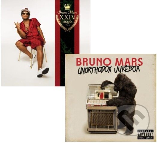 Hudobné CD: Bruno Mars: 24k Magic - Unorthodox Jukebox (Box Set) (Hudobné albumy). Hudobné albumy, 2021