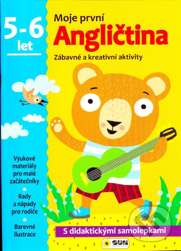 Levně Angličtina - 5-6 roky - samolepky (Moje první angličtina) - kniha z kategorie Jazykové učebnice a slovníky