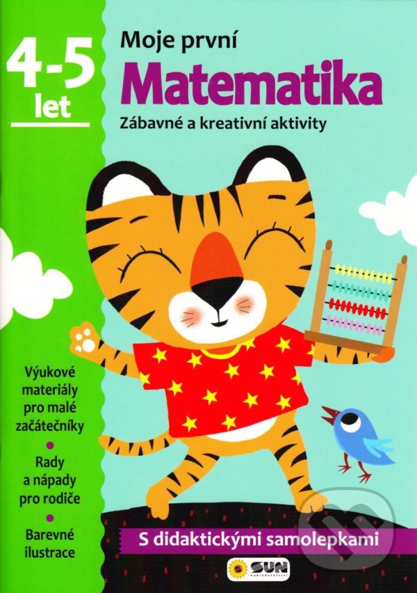 Levně Matematika - 4-5 roky - samolepky (Moje první matematika) - kniha z kategorie Materská škola a predškoláci