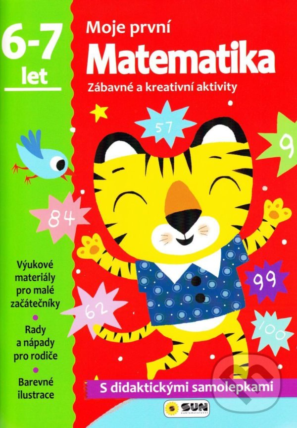 Levně Matematika - 6-7 roky - samolepky (Moje první matematika) - kniha z kategorie Materská škola a predškoláci