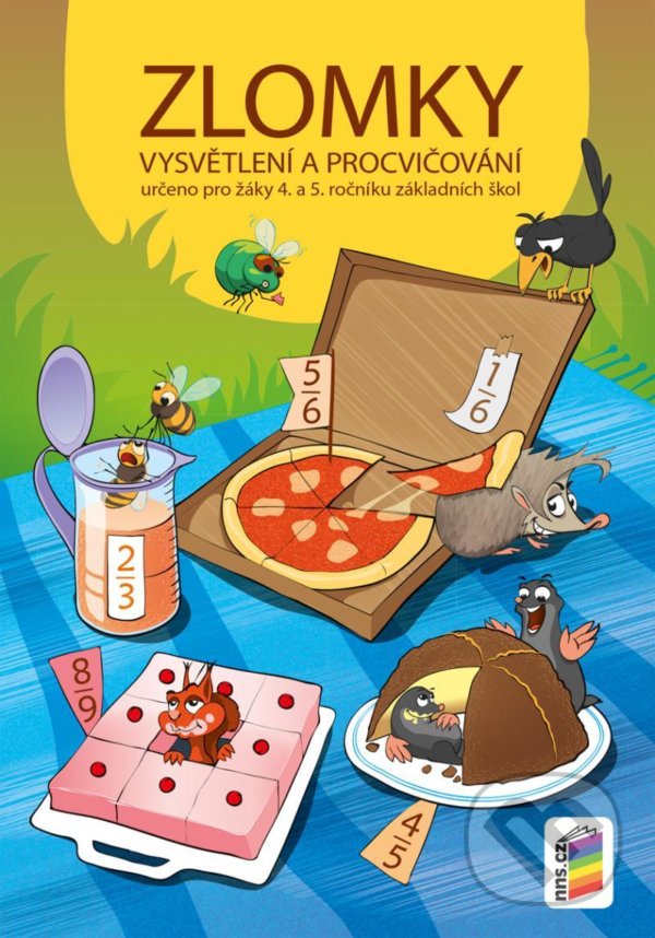 Levně Zlomky – vysvětlení a procvičování pro 4. a 5. ročník (barevný pracovní sešit) - kniha z kategorie 2. stupeň
