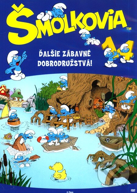 Levně Šmolkovia 14 - Ďalšie zábavné dobrodružstvá! - Ray Patterson - film z kategorie Animované seriály