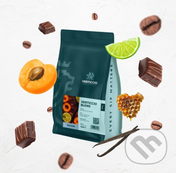 Levně Verticcio BULVAR blend (Pražená zrnková káva, 200g)