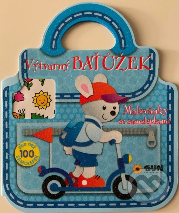 Levně Výtvarný batůžek - Malovánky se samolepkami - kniha z kategorie Samolepky
