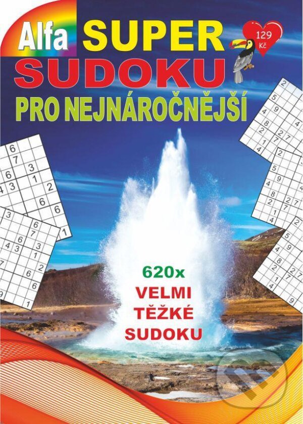Kniha: Super sudoku pro nejnáročnější (Alfasoft). Alfasoft, 2021