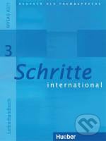 Schritte international 3 - Lehrerhandbuch - Susanne Kalender, Petra Klimaszyk, Max Hueber Verlag
